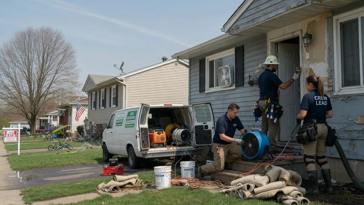Flood Cleanup in Barclay, MD near me