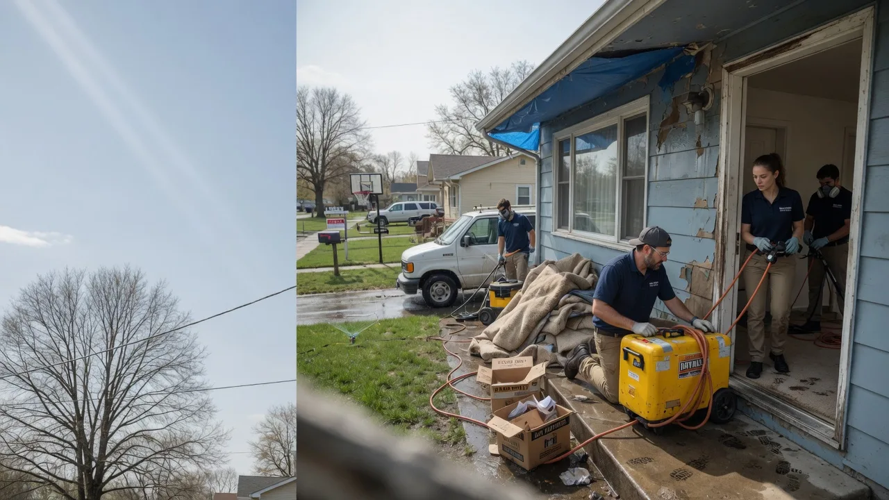 Basement Flood Cleanup in Barclay, MD near me